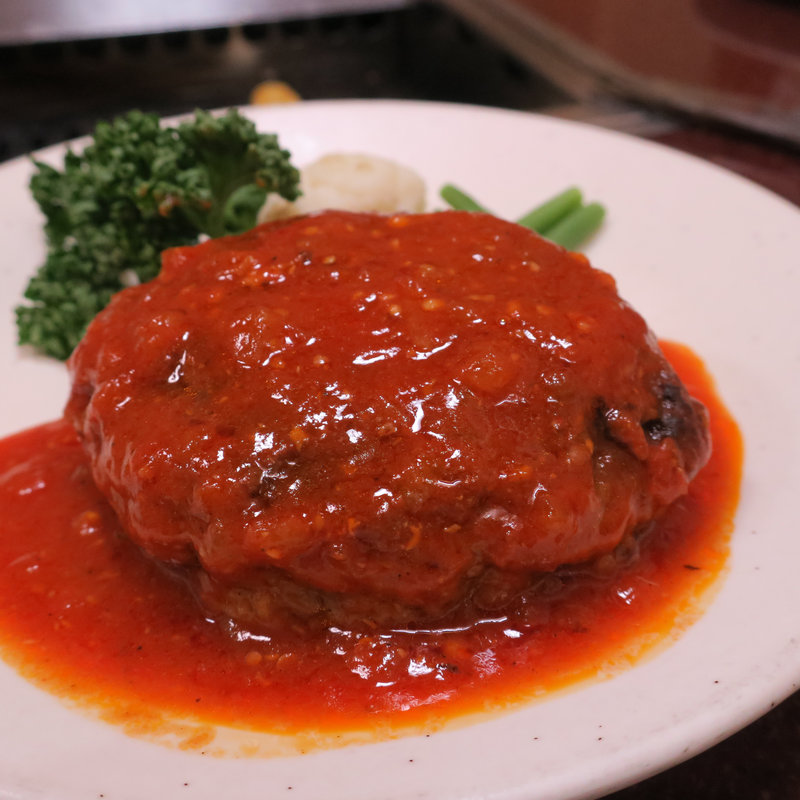 松坂牛のハンバーグ(焼肉 京城 北千住店 （ヤキニクケイジョウ）)