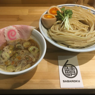 サバ濃厚鶏つけ麺 450g(つけ麺専門 サバ６製麺所plus 天六店)