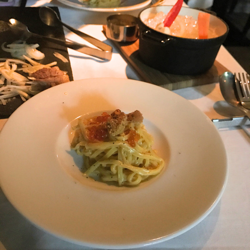 雲丹といくらのパスタ(ジンジャーガーデンアオヤマ （Ginger Garden AOYAMA）)