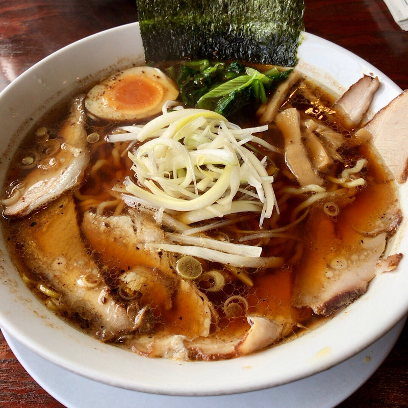 焦がし生姜醤油らーめん大盛(ラーメン北斗)