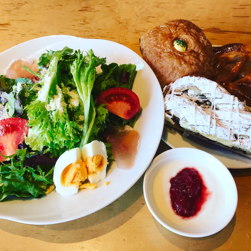 朝食サラダプレート(PINY片瀬山本店)