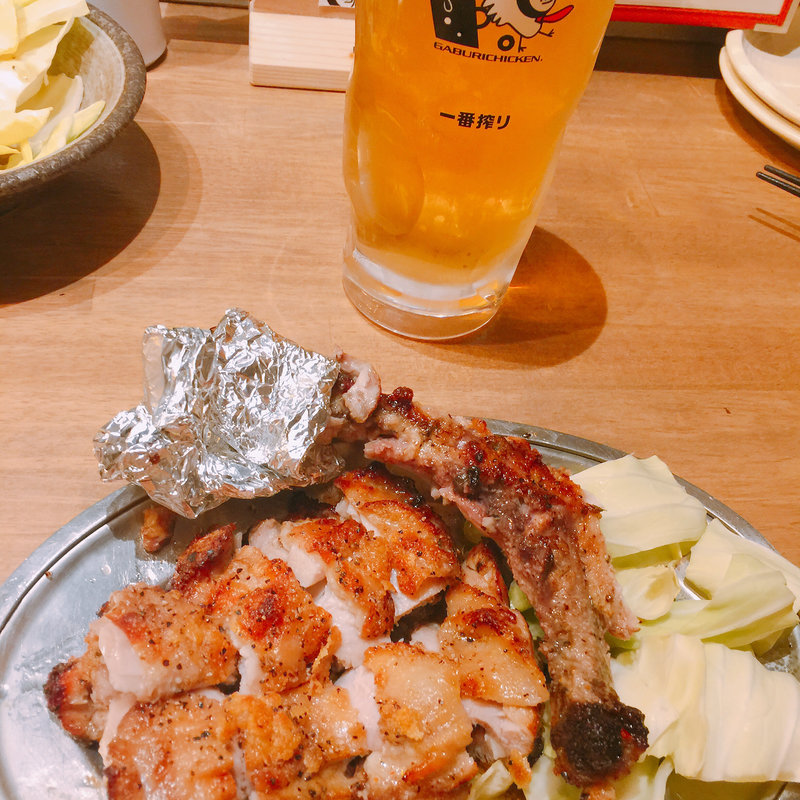 がブリチキンの骨付鳥(がブリチキン浄心店)