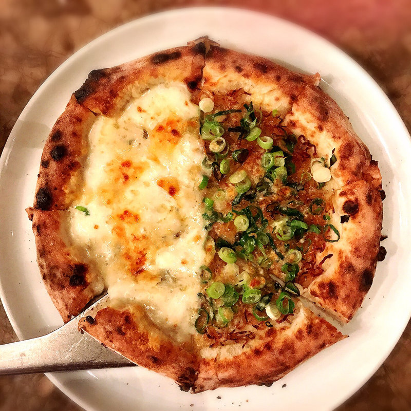 クアトロフォルマッジ×ちりめん山椒(エンボカ 東京)