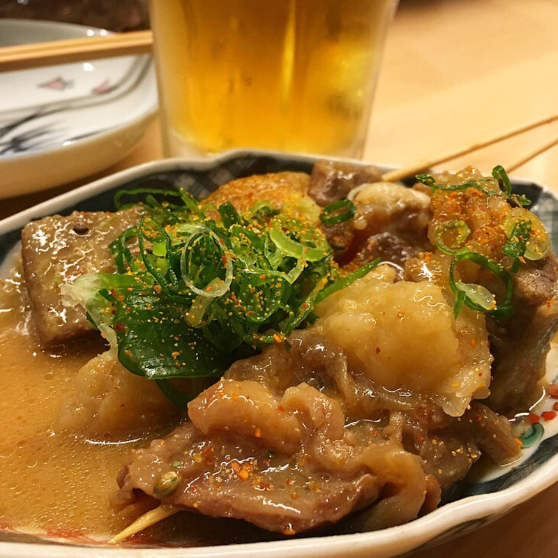 牛すじどて煮串(宝堂 kararsuma)