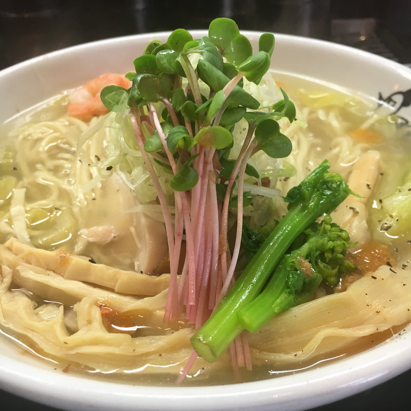 春野菜のあんかけラーメン(麺のようじ)