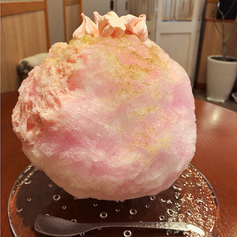 桜香る桜あんのかき氷(Miss Berry)