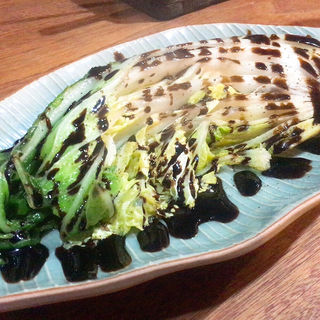 白菜のステーキ(朝めし酒場ナニコレ食堂)