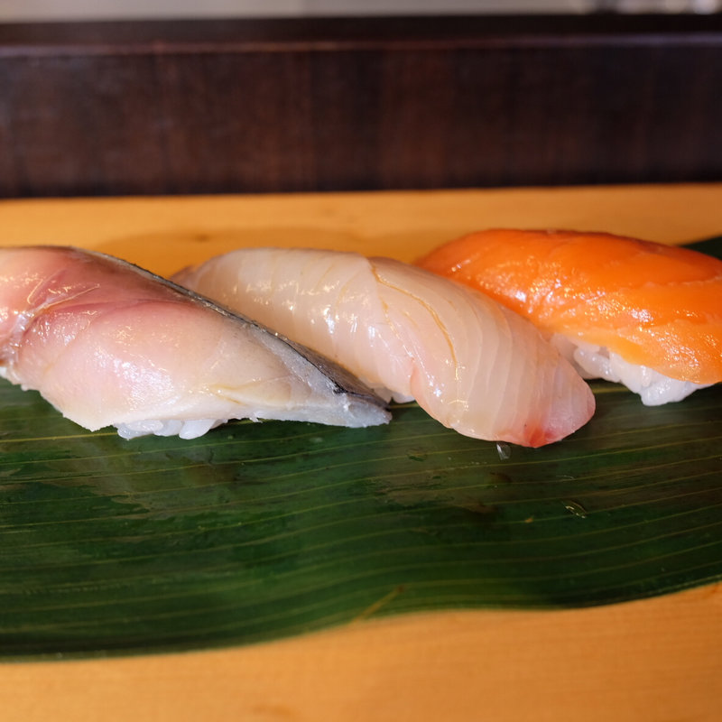 サーモン(すし処 おかめ )