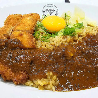 チキンカツまぜカレー(ダイヤモンドカリー)