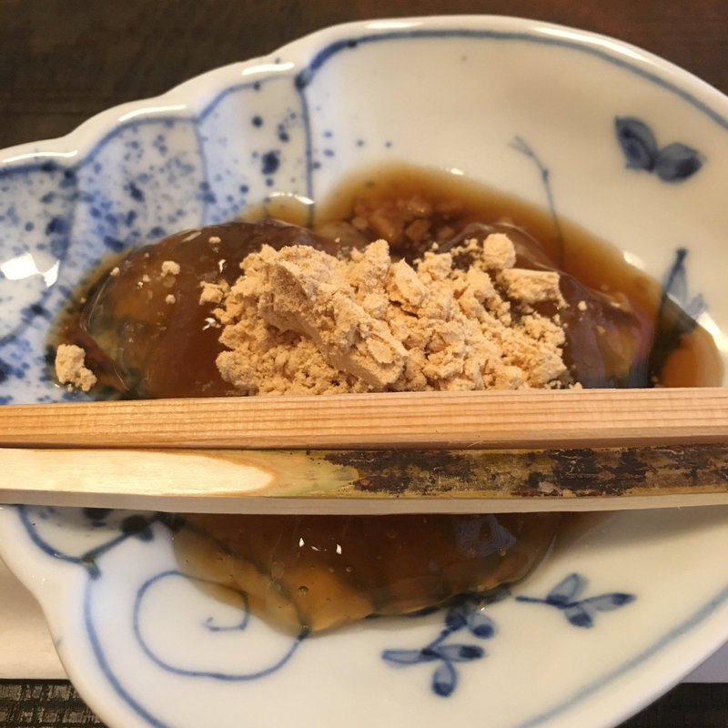 わらび餅(而今)