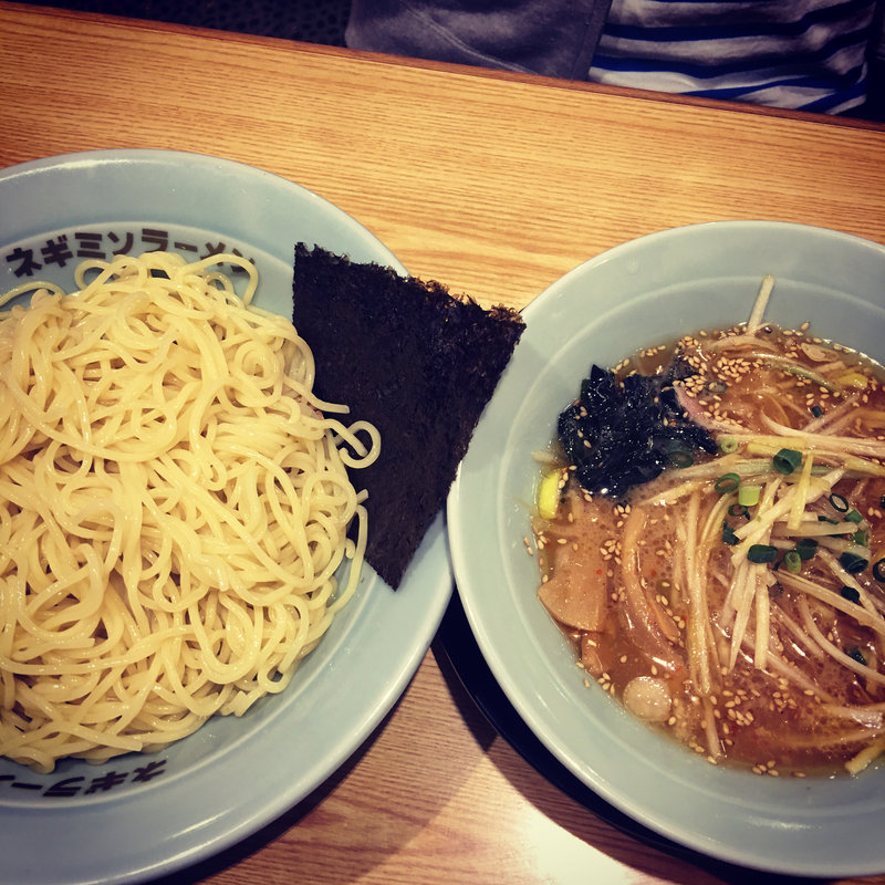 ネギつけ麺(ラーメンショップ 椿)