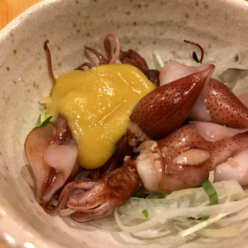 蛍烏賊(わらしべ)