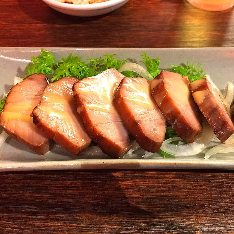 マグロの燻製(バル TRIUMPH （トリンプ）)