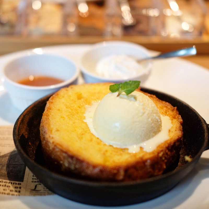 フレンチトースト(ルームラックスカフェ)