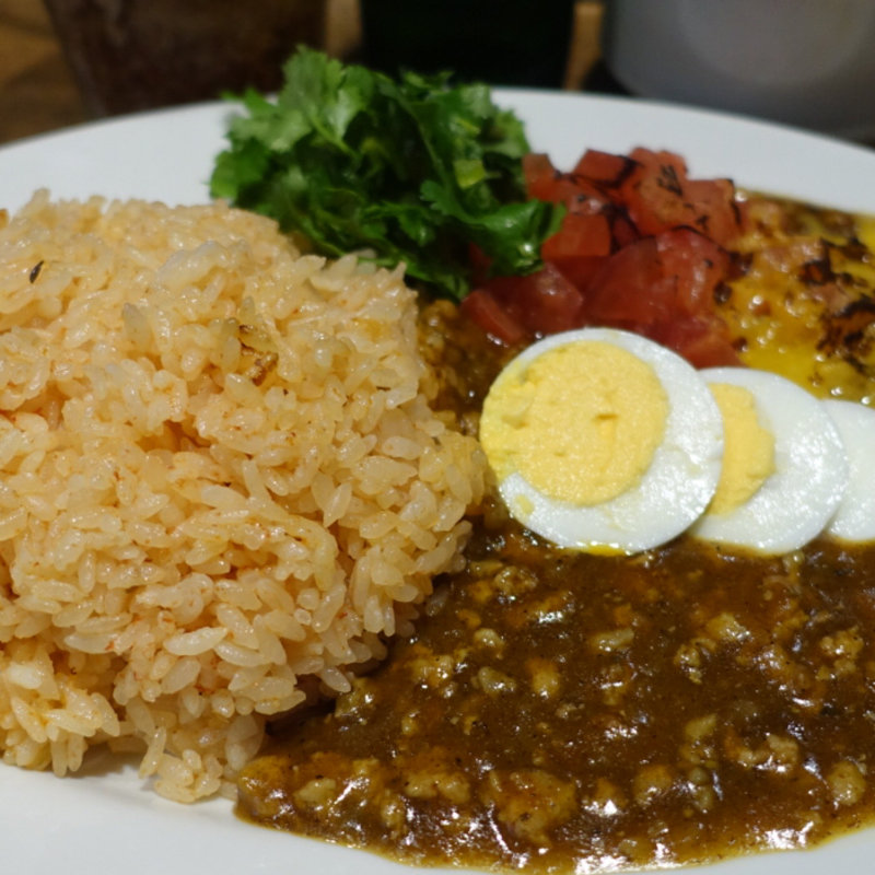 ひき肉ライス+少年の夢(ひき肉少年 )