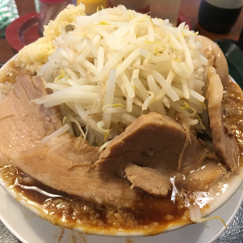 全部のせラーメン(ジャンキーモンキーJr. （【旧店名】 ラーメン まるだ）)