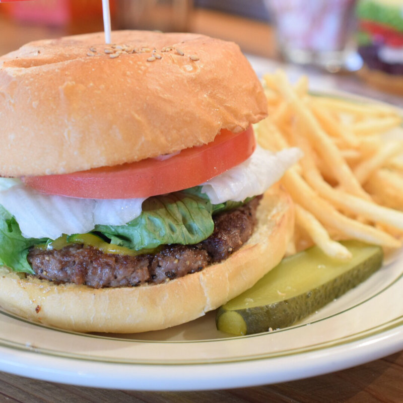 チーズバーガー(バシバーガーチャンス 池袋店)