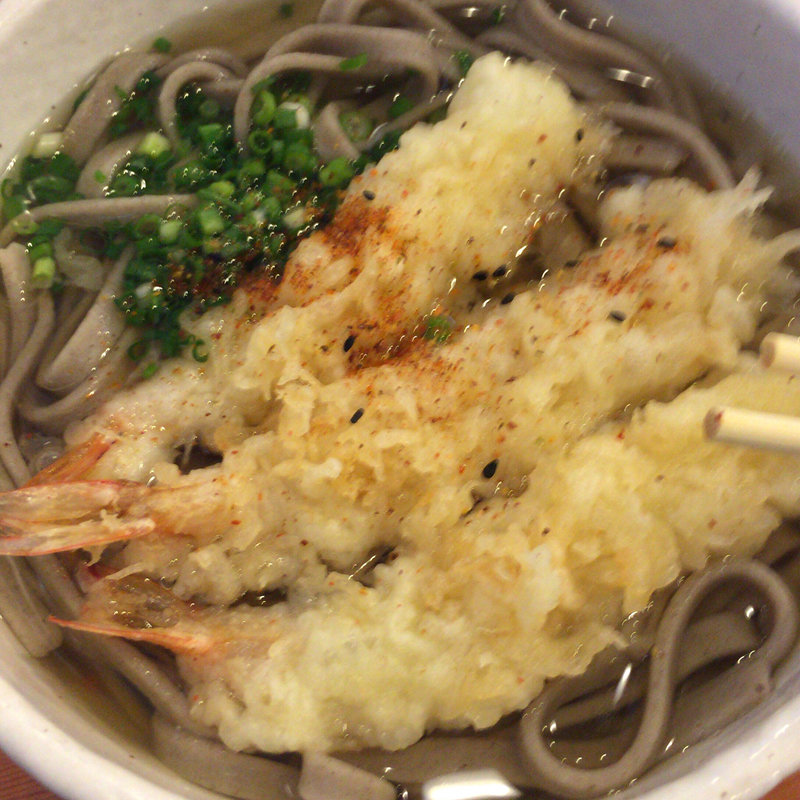 海老天そば・うどん(そば茶屋 吹上庵 空港バイパス店 )