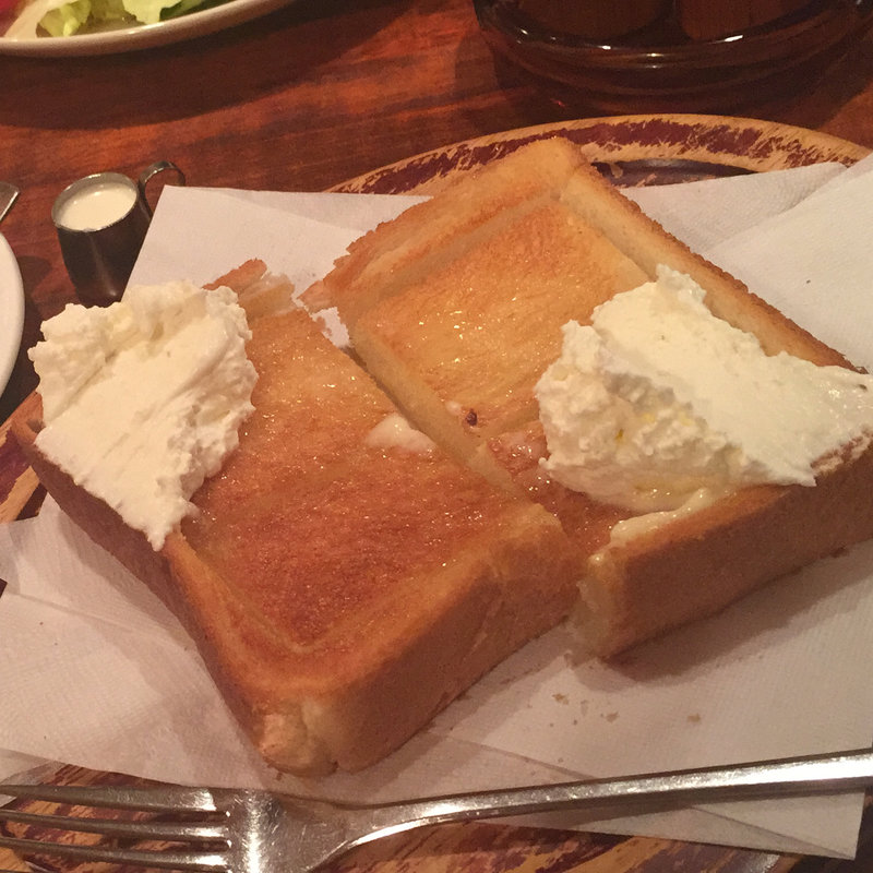 クリームトースト(リスボン （Coffee Lisbon）)