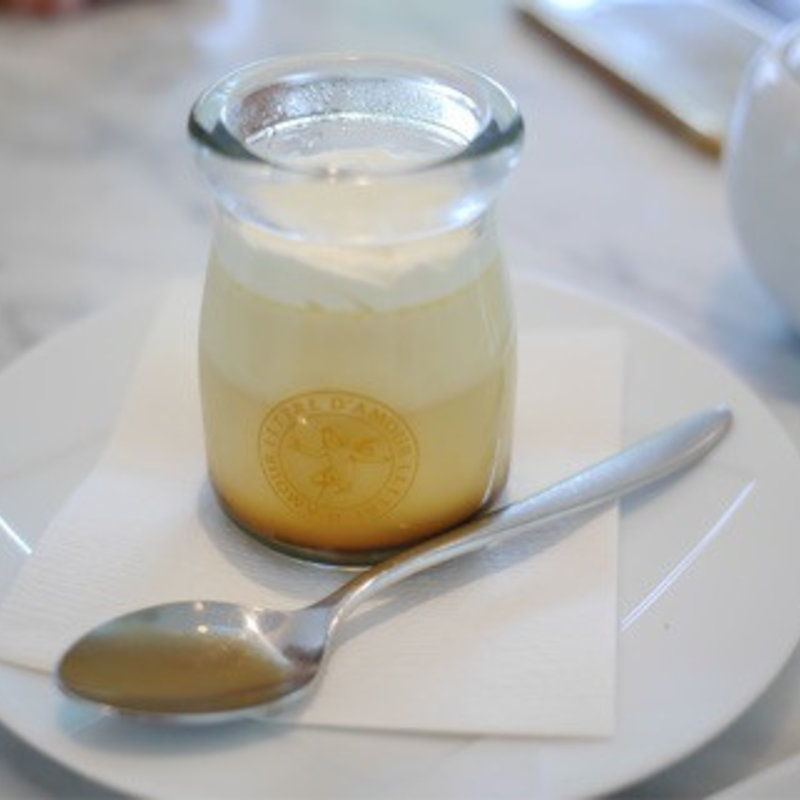 白金プリン(レトルダムールグランメゾン白金)