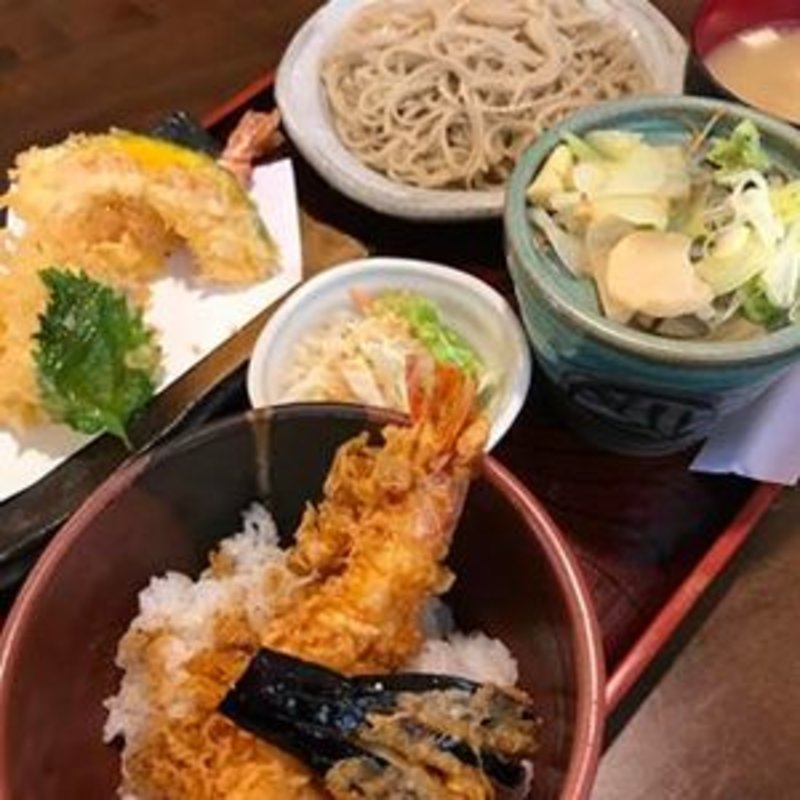 野菜天せいろそば(八海そば 松月庵 手打ちそば ゆたか)