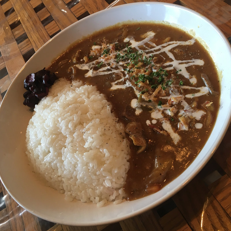 モツ煮込みカレー(イタリアンダイニング　アサ )