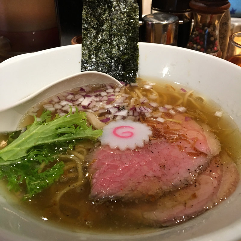 コンソメ中華そば  (期間限定)(一風堂 銀座店)