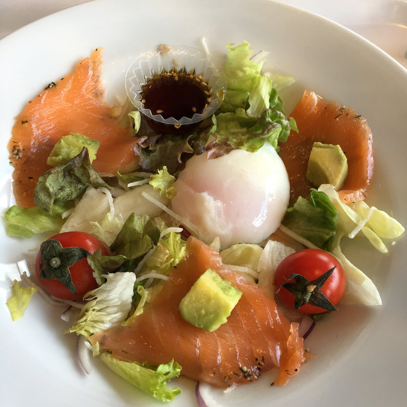 サーモンマリネ  和風サラダ(イケア・レストラン 港北店 （IKEA）)