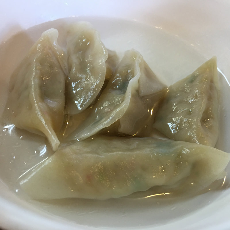 ラーメン定食（水餃子）(いっぷくラーメン)