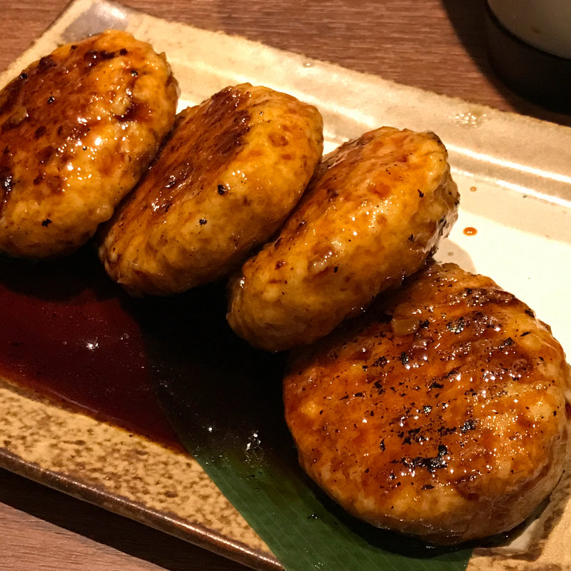 豆富つくねの地鶏炭火焼(山内農場 なんば千日前店)
