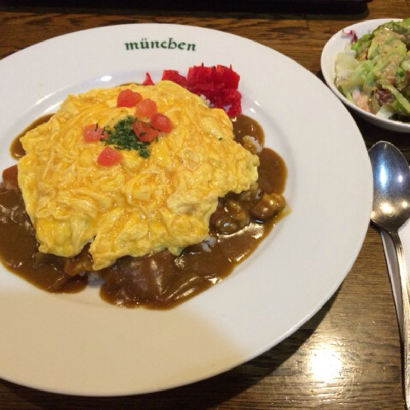 オムレツカレー(ミュンヘン 四条河原町店 （munchen）)