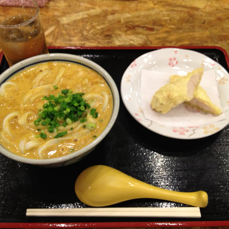 豚カレーうどん(四方吉 )