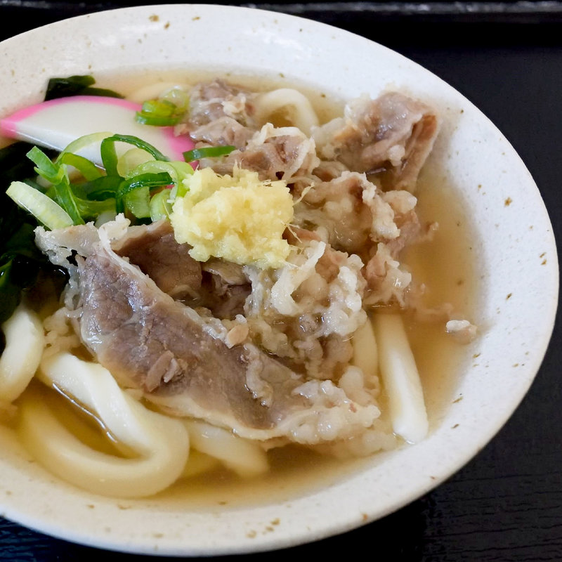肉うどん(麺屋 はち芳 （セルフうどん　はち芳）)