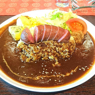 自家製ソーセージカレー(唯我独尊 岸和田店)