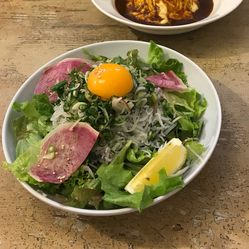 薬味たっぷりしらすボウル(Biscuit)