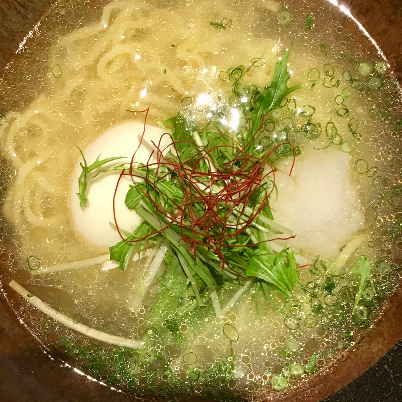 鯛ダシ塩ラーメン(六ヶ城)