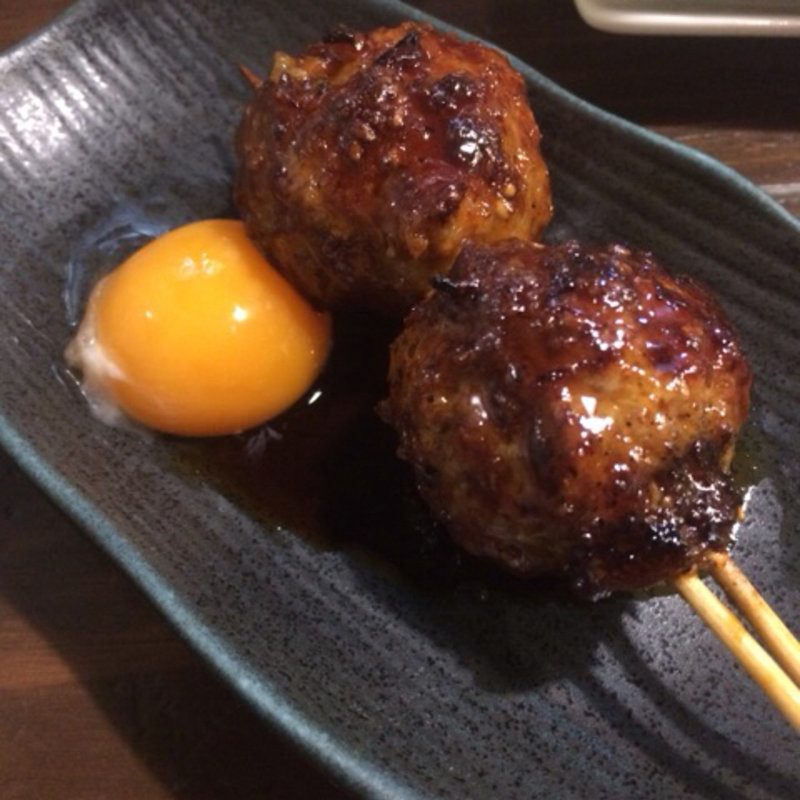 鶏つくね(やきとり処 楽がき 祇園店)