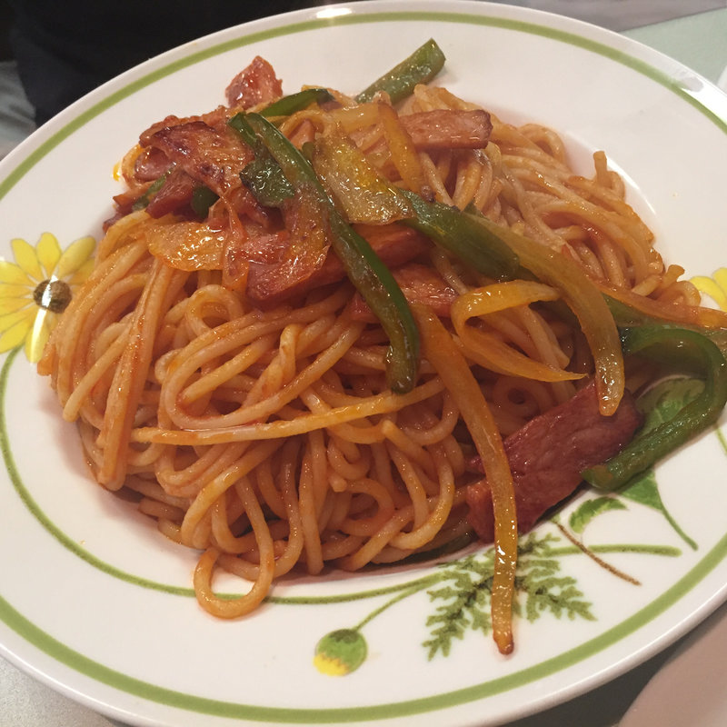 ナポリタンスパゲティ 大盛り(Cafe ロリオ)