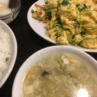 カニと玉子の塩味炒め(中華料理 家宴 )