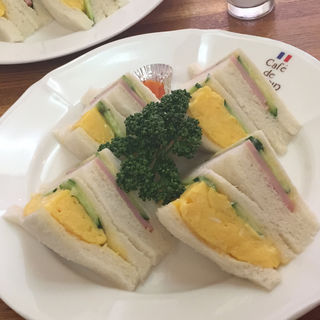ミックスサンド(カフェ・ド・エスポワール)