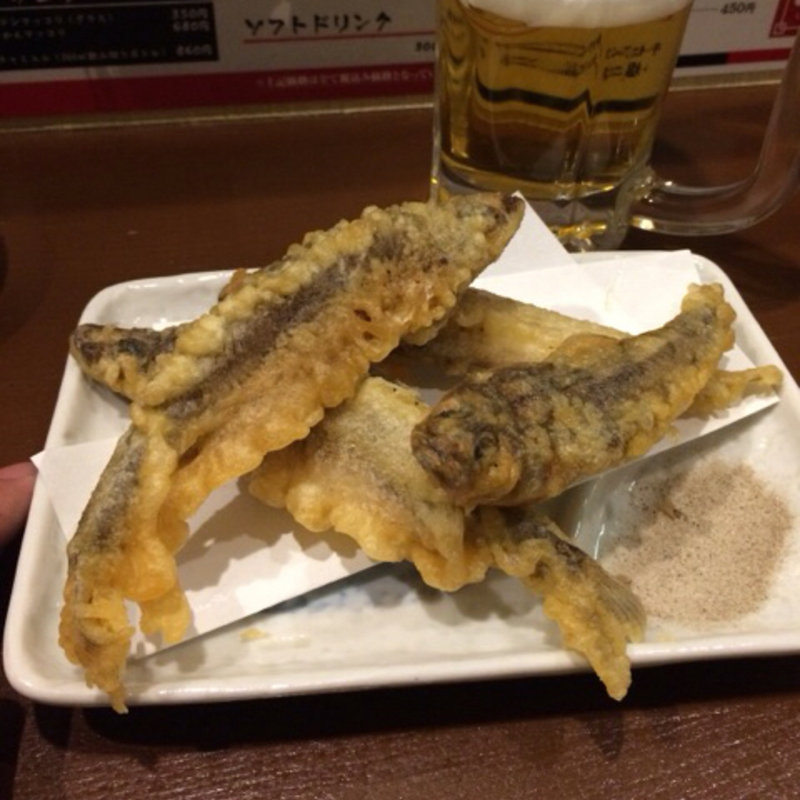 メヒカリの唐揚げ(たからや)