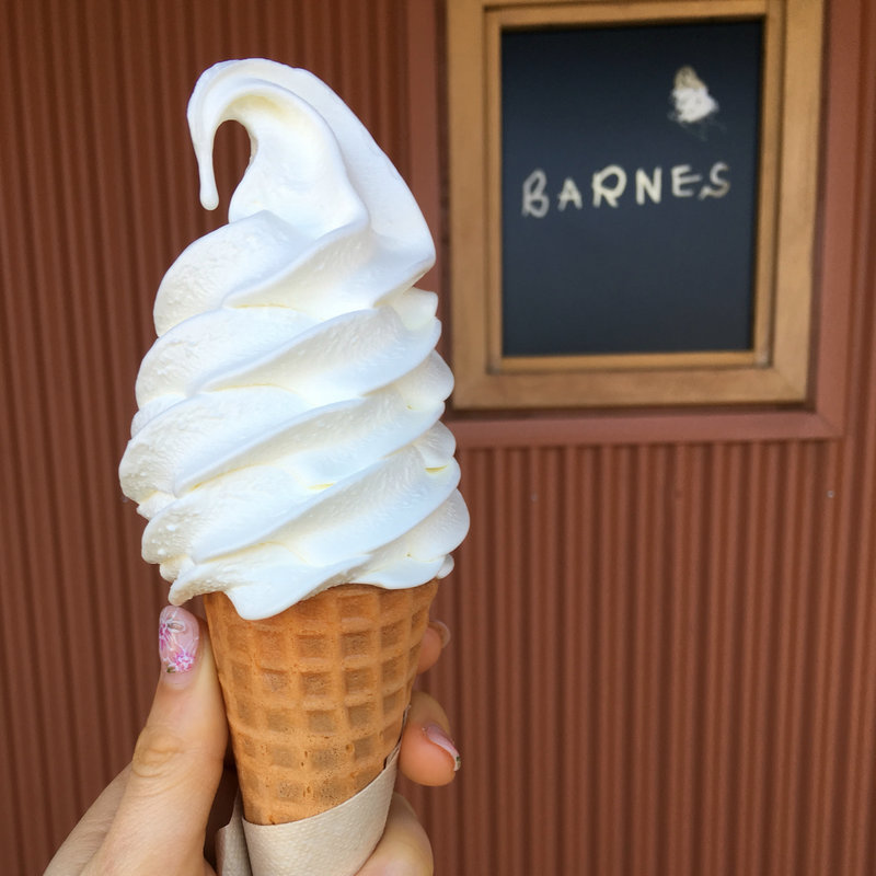 濃厚ミルク（ソフトクリーム）( BARNES(バーンズ))