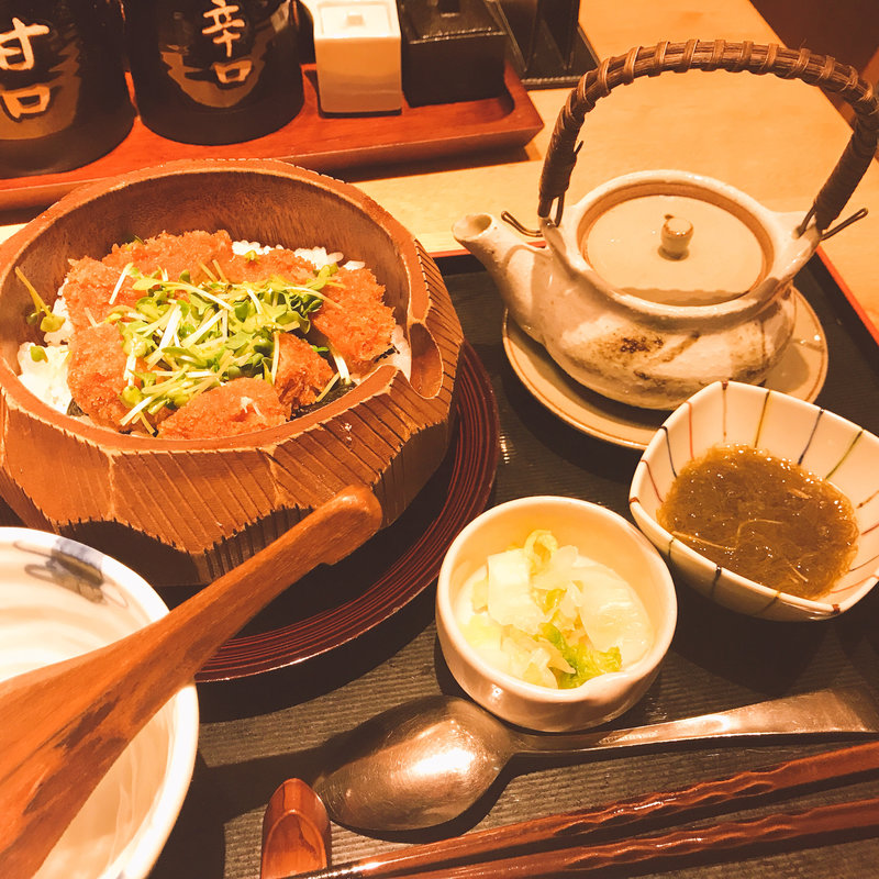 かつまぶし定食(とんかつ まい泉 渋谷ヒカリエ店 )