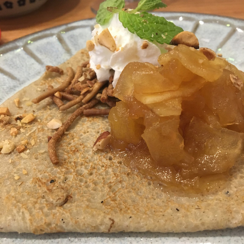 りんごのガレット(グルテンフリーバル　ハパ！)