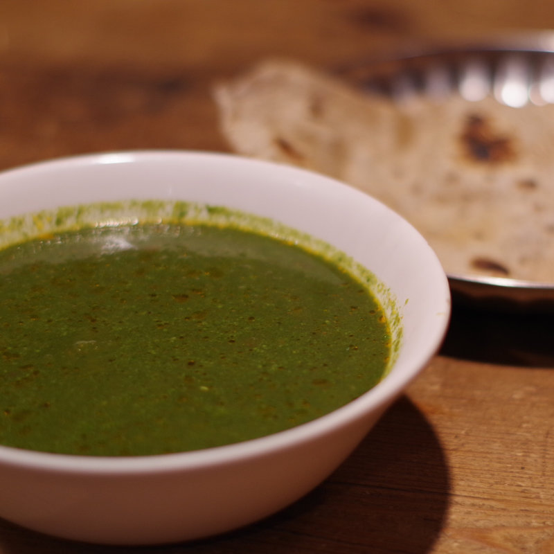 ほうれん草と豆のカレー(バオバブ （BAOBAB）)