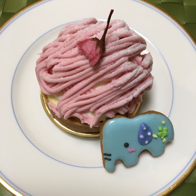 桜のモンブラン(patisserie Arble)