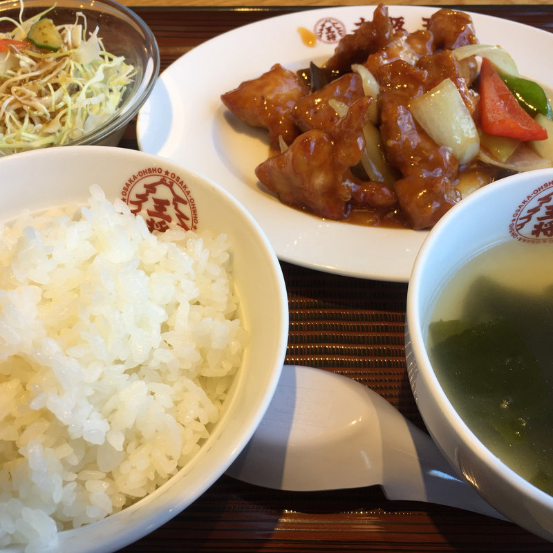 酢豚定形(大阪王将 ラパーク金沢店 )