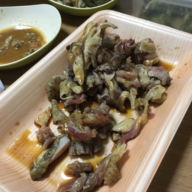 地鶏のたたき(百姓市場)