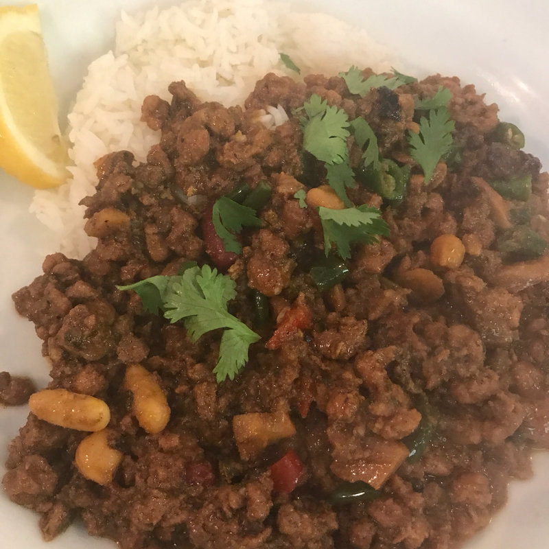 豚ナンコツと季節の野菜キーマカレー(Tiki （ティキ）)