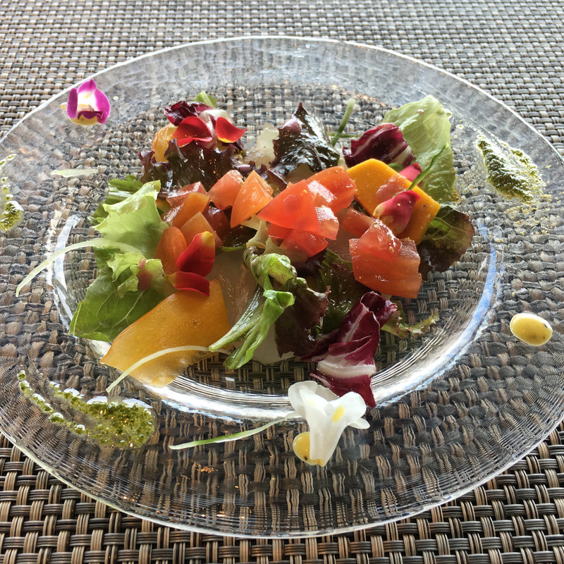 サラダ(鉄板焼きダイニング竹彩)